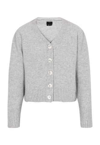 Dreimaster Cardigan women Grey melange