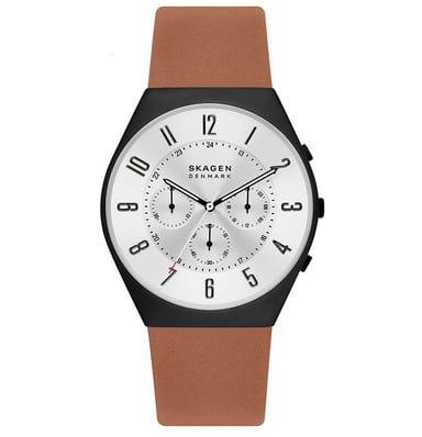 Skagen Grenen Chronograph Men's Brown Watch SKW6823
