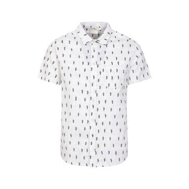 Mountain Warehouse Mens Preston Illustration Shirt (White)