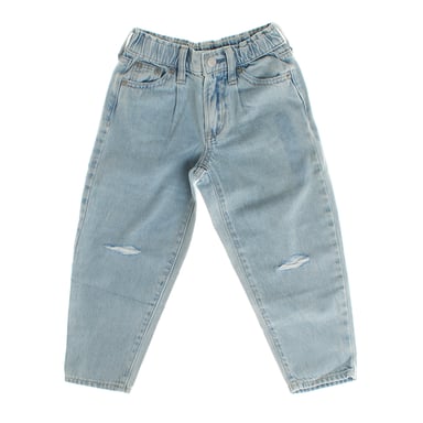 Jeans med hög midja 813605 för flickor
