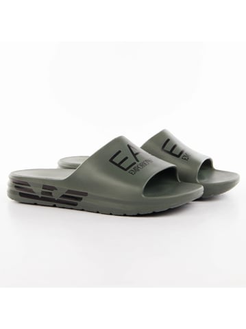 EA7 herensandalen met adelaarsmotief