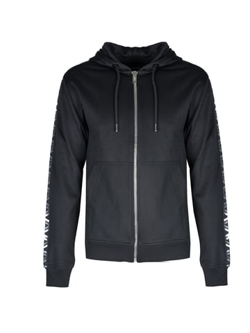 Les Hommes Sweatshirt Zip Up Men's Black