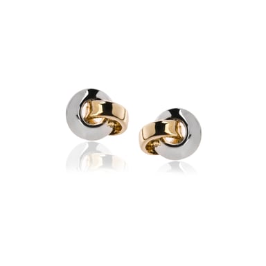 Luxenter Bocar Earrings finished in 18 Kts Yellow Gold