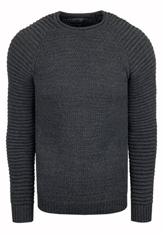 Rusty Neal Trui Ronde Hals Trui Grey