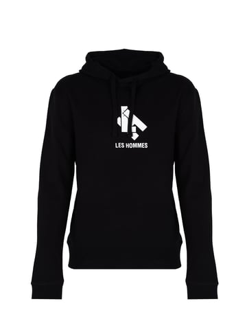 Les Hommes Sweatshirt Hoodie LH Men's Black