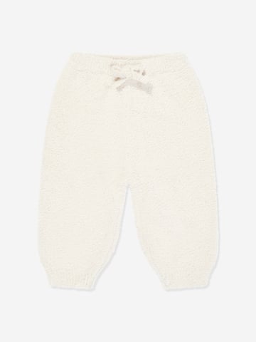 7AM Enfant Baby Fuzzy Boxy Lounge Pants in Ivory