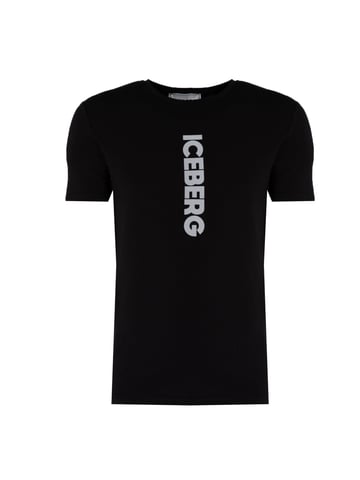 Iceberg T-Shirt C-Neck Men's Black