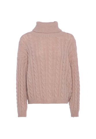 Mymo sweater women beige