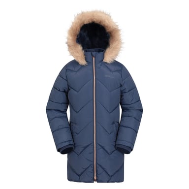 Mountain Warehouse Childrens/Kids Galaxy Water Resistant Padded Jacket (Navy)