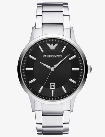 Emporio Armani Renato Men's Silver Watch AR11181