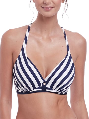 Cote D Azur Deep Plunge Bikini Top Ink