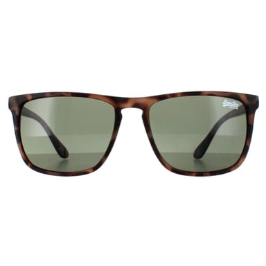 Superdry Rectangle Mens Satin Spotted Havana Green Shockwave