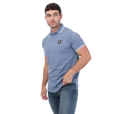 Herenpoloshirt One True Saxon Dixon in Blauw