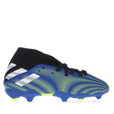 Boy's adidas Children Nemeziz.3 FG Football Boots in royal white