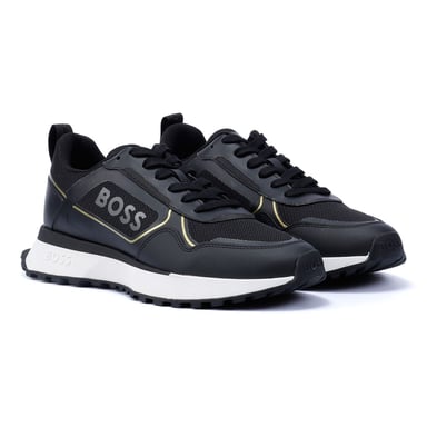 Boss Jonah Runn Heren Zwart/Goud Trainers