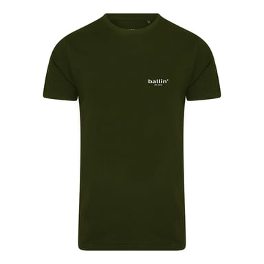 Ballin Est. 2013 Tee SS Small Logo Shirt Green