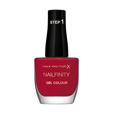 Max Factor Nailfinity Gel Colour Nail Polish 12ml - 310 Red Carpet Ready