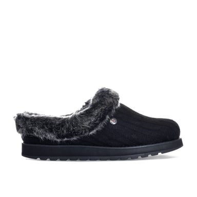 Women's Skechers Keepsakes Ice Angel Slippers In Black