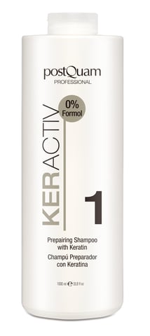 REPAIR SHAMPOO WITH KERATIN 1000 ML.