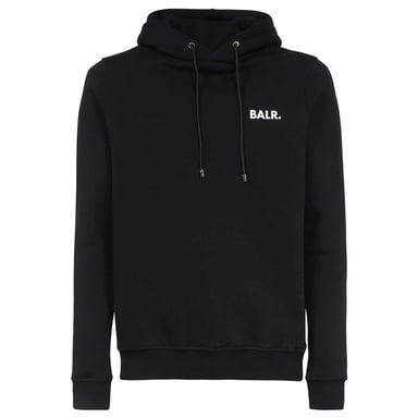 BALR. Hoodies Brand Straight Hoodie Black