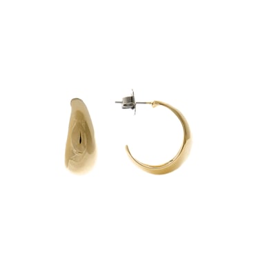 Luxenter earrings finished in 18K yellow gold - Ami