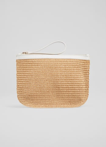 LK Bennett Poppy Pouches, Natural