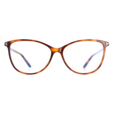 Tom Ford Cat Eye Womens Blonde Havana FT5616-B