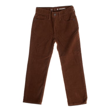 Straight corduroy trousers 428437 boy