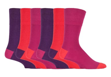 6 paar sokken zonder elastiek herensokken met zachte grip 39-45 Uk - MGG91
