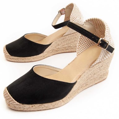 Montevita Espadrille Yuttesum In Black
