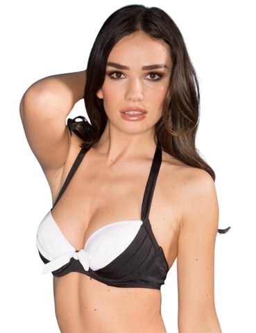 Pour Moi Bahamas Padded Halter Bikini Top
