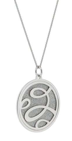 Orphelia 'Serena' Dames 925 Zilveren Ketting met Hanger - Zilver ZH-7096