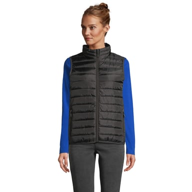 SOLS Womens/Ladies Stream Gilet (Black)