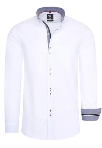 Rusty Neal Overhemden Overhemd Regular Fit White