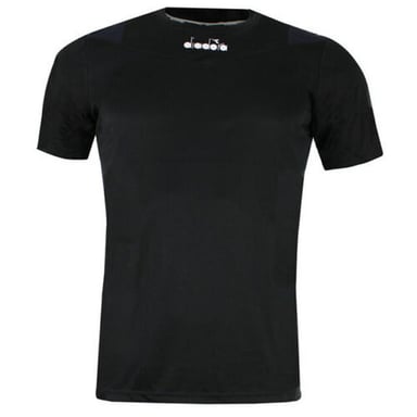 Diadora X-Run Basic Heren Zwart T-Shirt