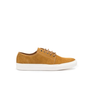 Men's Leather Sneakers in Brown