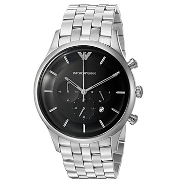 Emporio Armani Mens Watch Quartz silver