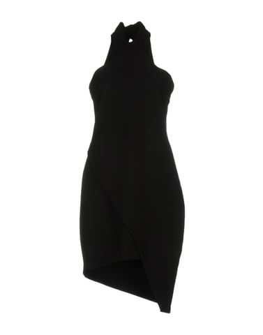 Dress Federica Tosi Black Women's Polyester