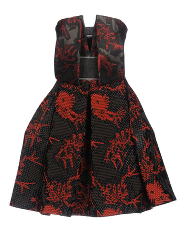 Kenzo Black Jacquard Dress
