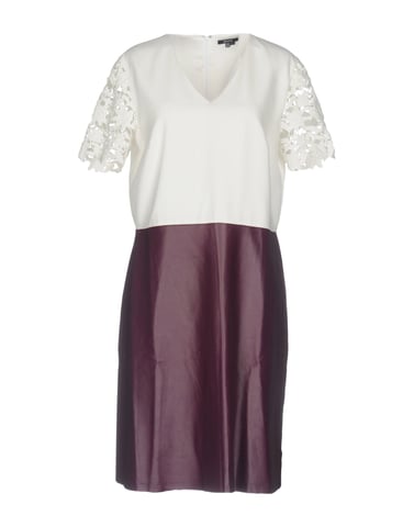 Raoul White Lace Short Sleeve Dress