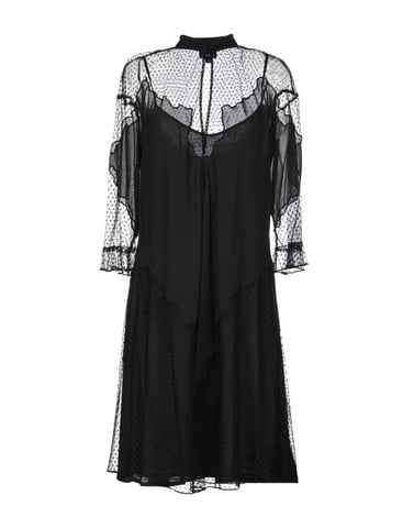 Just Cavalli Black Long Sleeve Dress