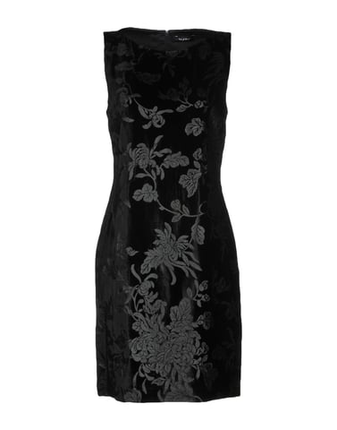 Byblos Black Velvet Sleeveless Dress