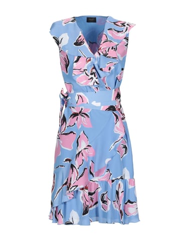 Liu Jo Sky Blue Print Short Dress