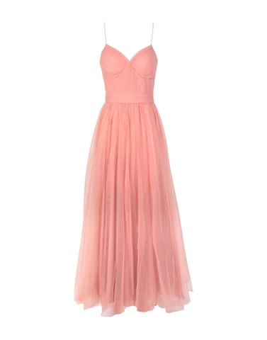 True Decadence Pastel Pink Full Length Dress