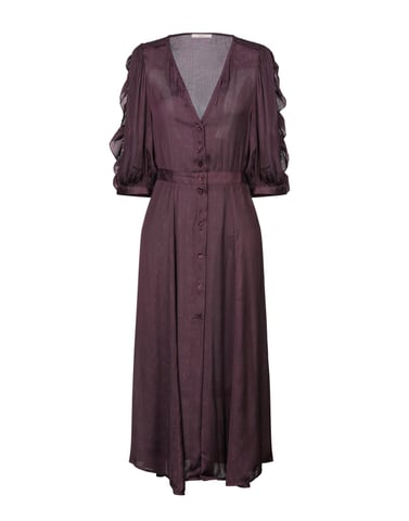 Sessun Deep Purple Midi Dress