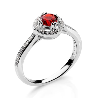 Orphelia 'Kaia' Women's 925 Sterling Silver Ring - Silver ZR-7477/RU