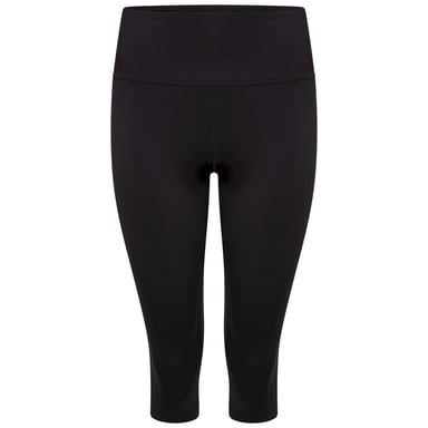 Dare 2B Dames/dames Invloedrijke Effen Gerecycleerde 3/4 Legging (Zwart)