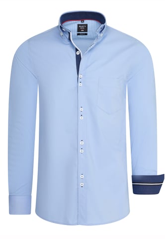 Rusty Neal Overhemden Overhemd Regular Fit Blue