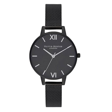 Olivia Burton Dameshorloge Kwarts Zwart