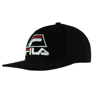 Fila Logo Mens Svart Keps